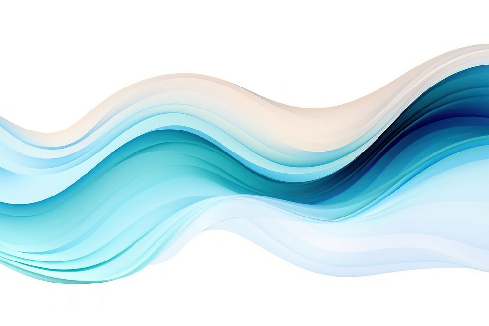 Abstract waves backgrounds nature white background. AI generated Image by rawpixel.