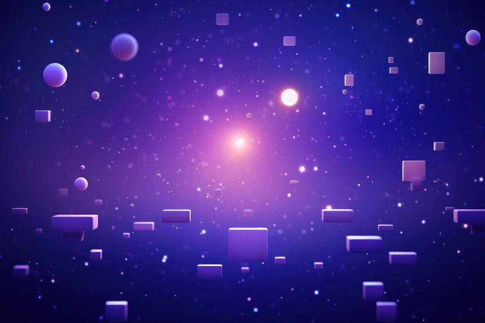 Purple backgrounds astronomy universe. AI generated Image by rawpixel.