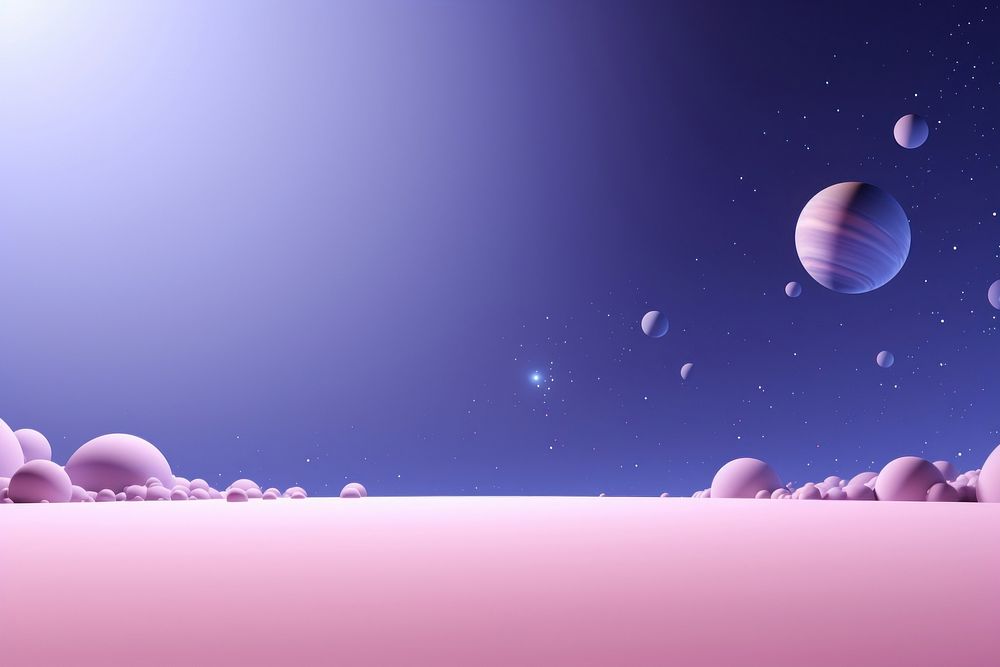 Astronomy outdoors nature purple. AI generated Image by rawpixel.