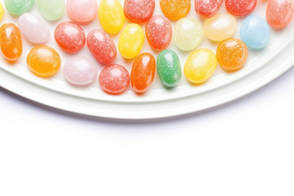 Food confectionery candy plate. AI generated Image by rawpixel.