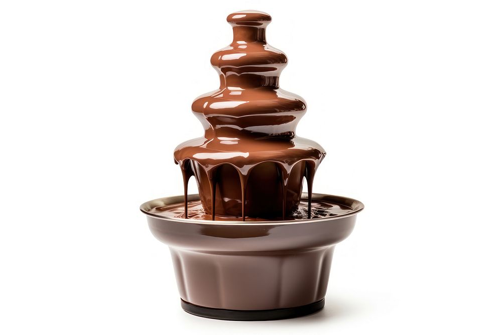 Chocolate dessert bottle fondue. AI generated Image by rawpixel.