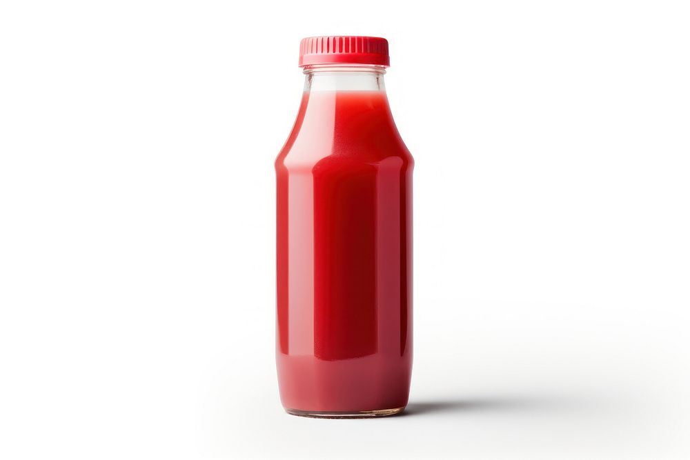 Ketchup bottle juice red. AI generated Image by rawpixel.