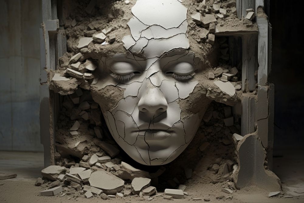 Sculpture portrait photo art. AI | Free Photo - rawpixel