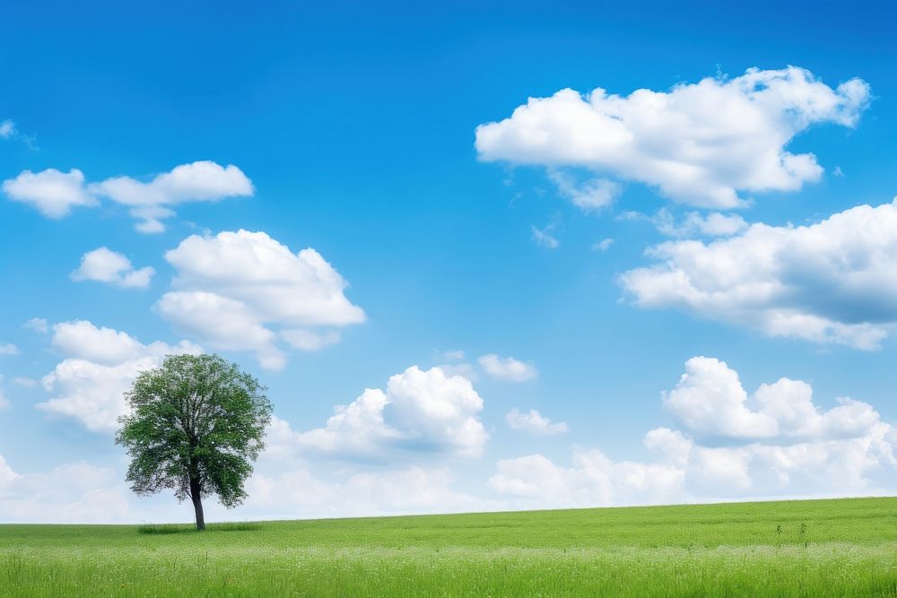 Nature sky backgrounds landscape. AI generated Image by rawpixel.