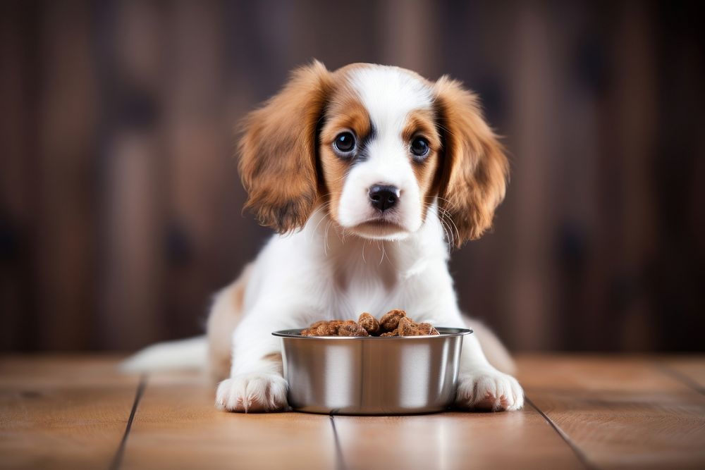 Animal puppy food dog. AI generated Image by rawpixel.