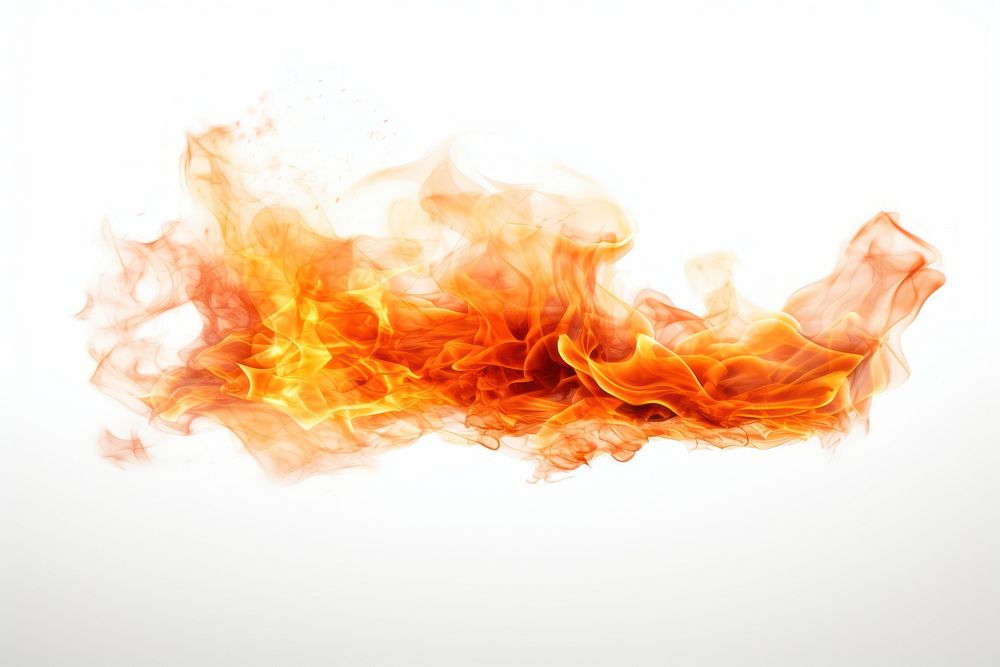 Fire backgrounds white background explosion. AI generated Image by rawpixel.