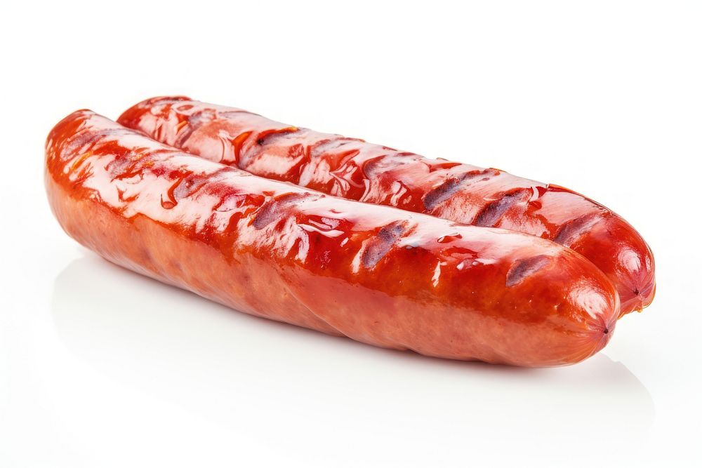 Sausage meat food pork. AI generated Image by rawpixel.