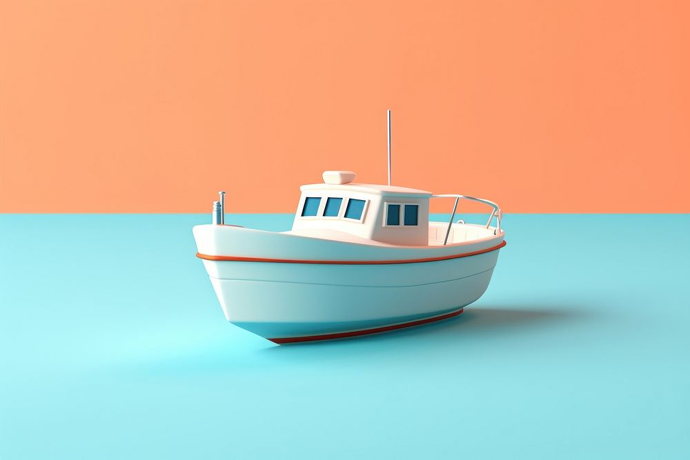 Boat watercraft vehicle transportation. AI generated Image by rawpixel.