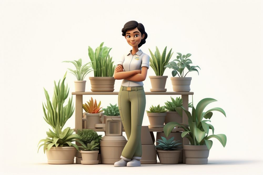 Plant adult houseplant terracotta. AI generated Image by rawpixel.