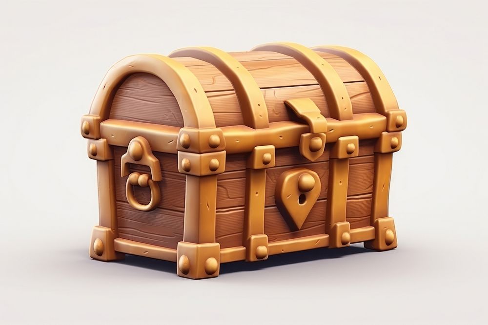 Treasure wood architecture container. AI generated Image by rawpixel.
