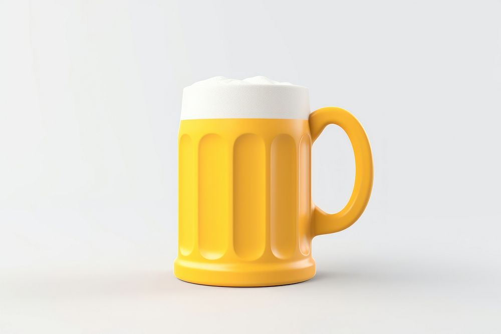 Beer mug glass drink. AI generated Image by rawpixel.