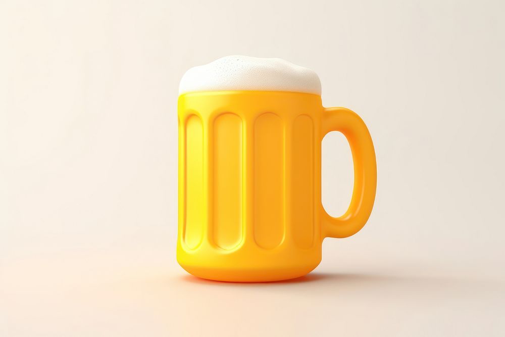 Beer cup glass drink. AI generated Image by rawpixel.