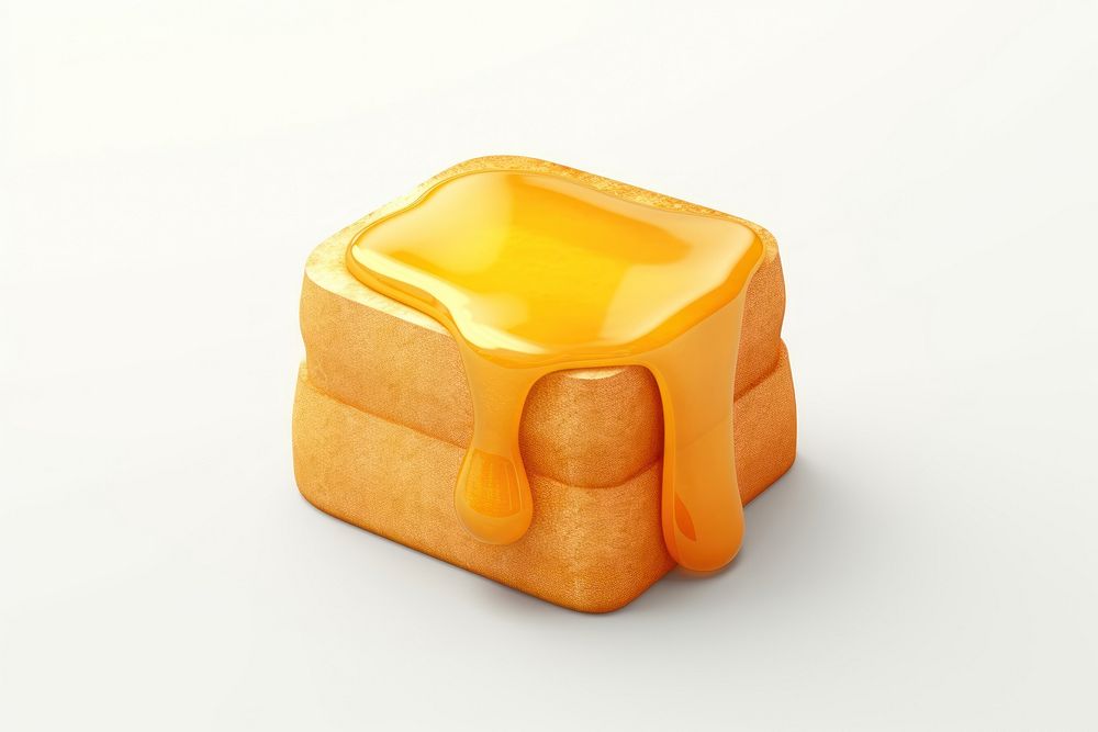 Toast food white background freshness. AI generated Image by rawpixel.