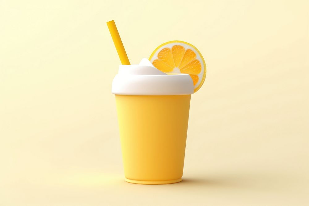 Fruit lemon juice drink. AI generated Image by rawpixel.