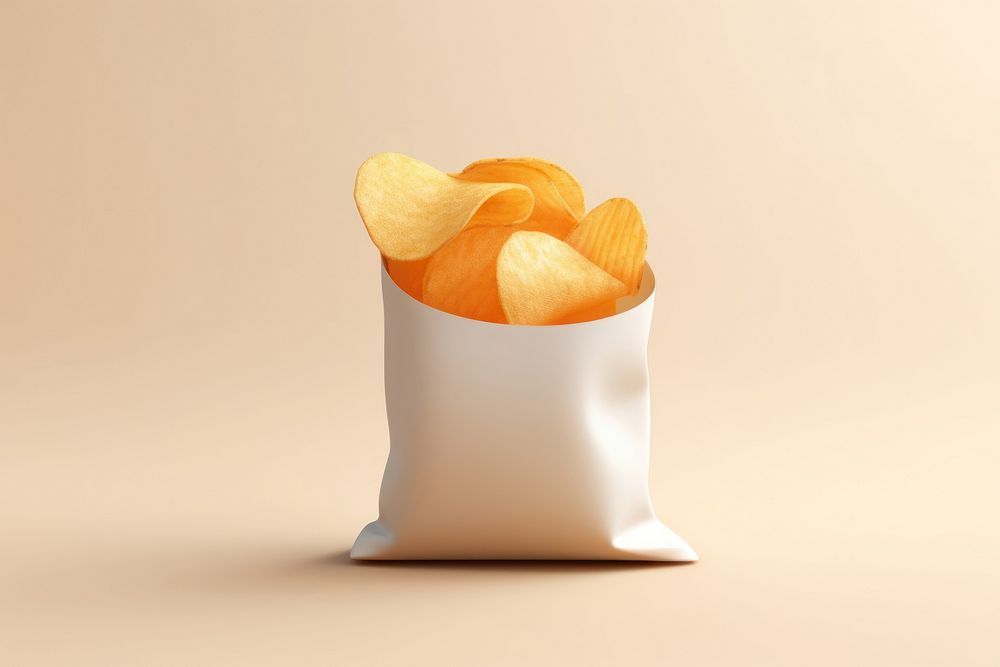 Snack food potato chip freshness. AI generated Image by rawpixel.