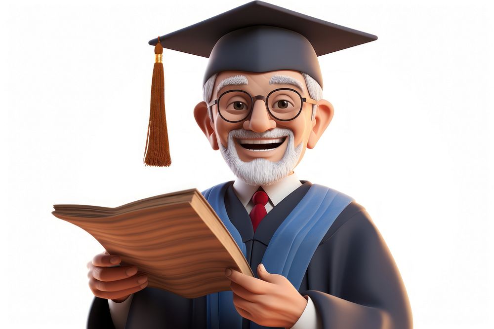 Graduation student diploma adult. AI generated Image by rawpixel.