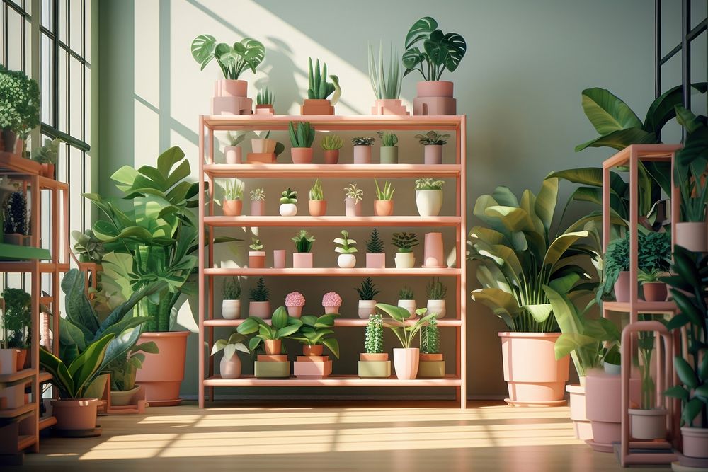 Plant architecture nature arrangement. AI generated Image by rawpixel.