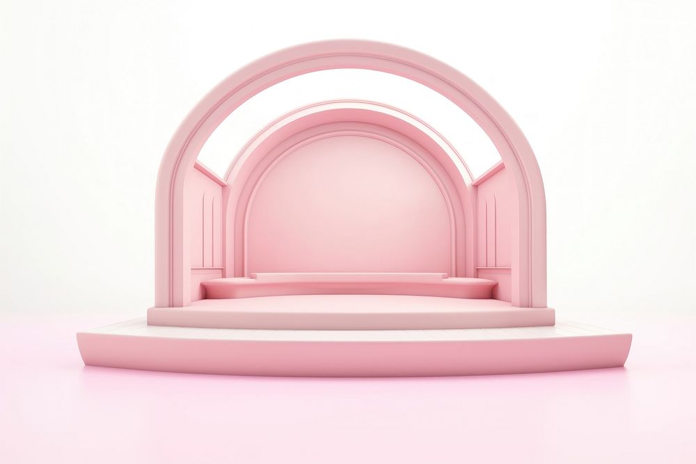 Architecture pink furniture building. AI generated Image by rawpixel.