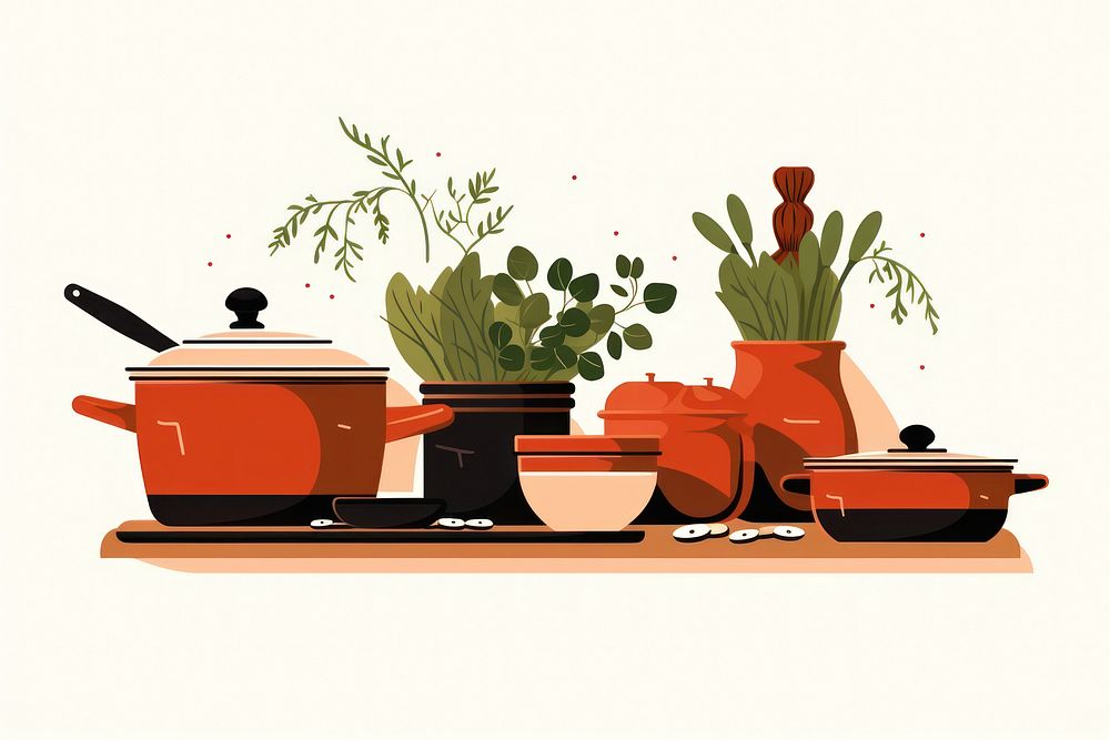 Plant food appliance flowerpot. AI generated Image by rawpixel.