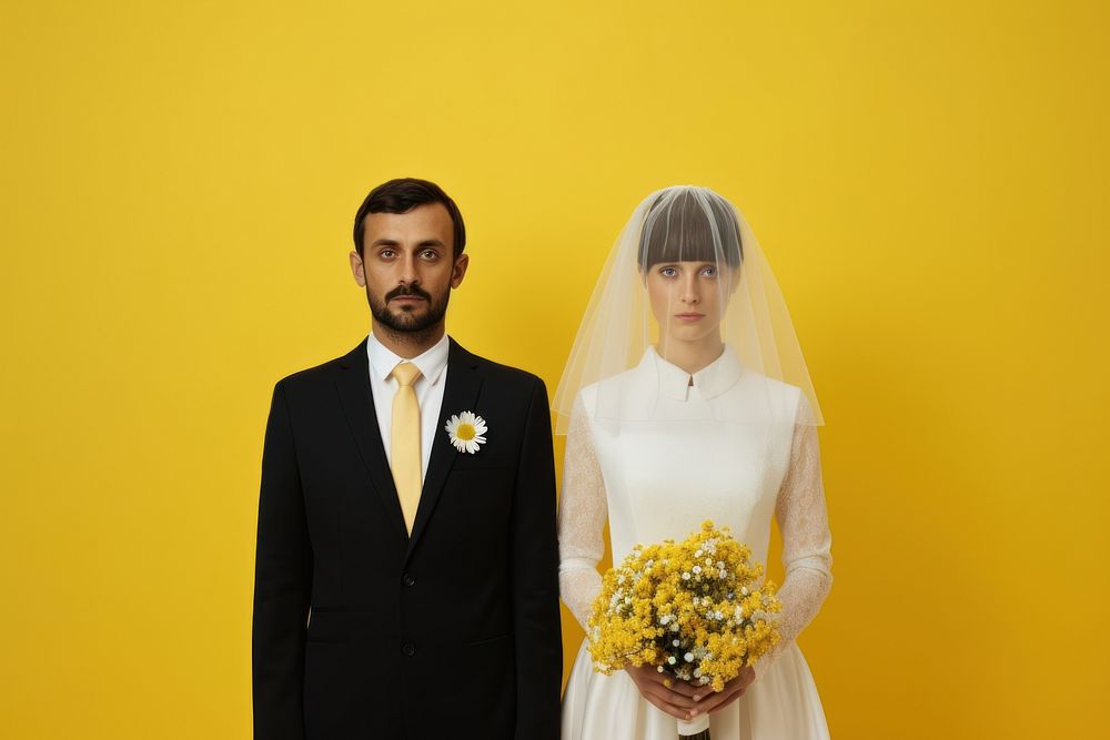 Wedding fashion flower dress. AI generated Image by rawpixel.