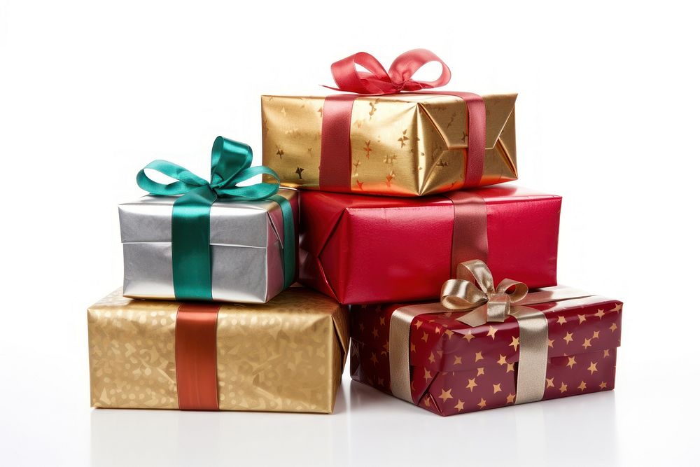 Present gift box christmas present. AI generated Image by rawpixel.