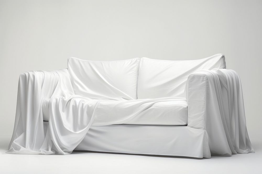 Furniture pillow white comfortable. AI generated Image by rawpixel.
