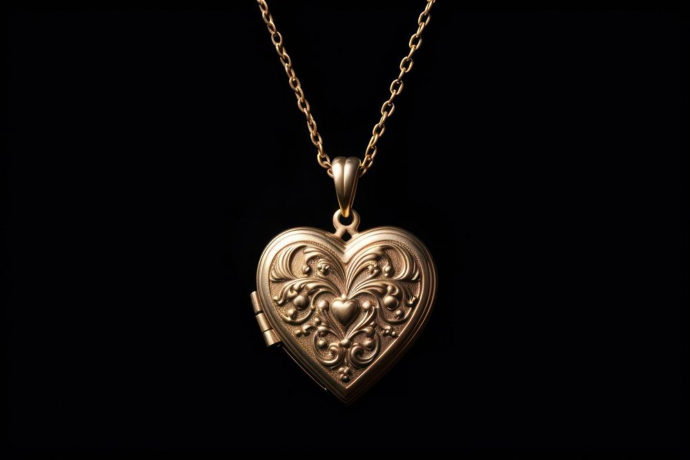 Locket necklace pendant jewelry. 