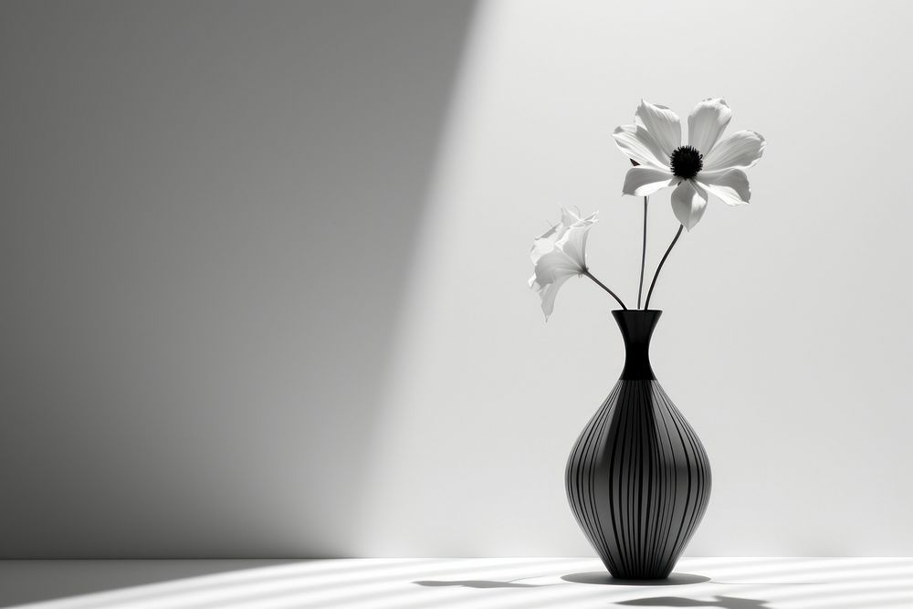 Flower vase petal plant. AI generated Image by rawpixel.