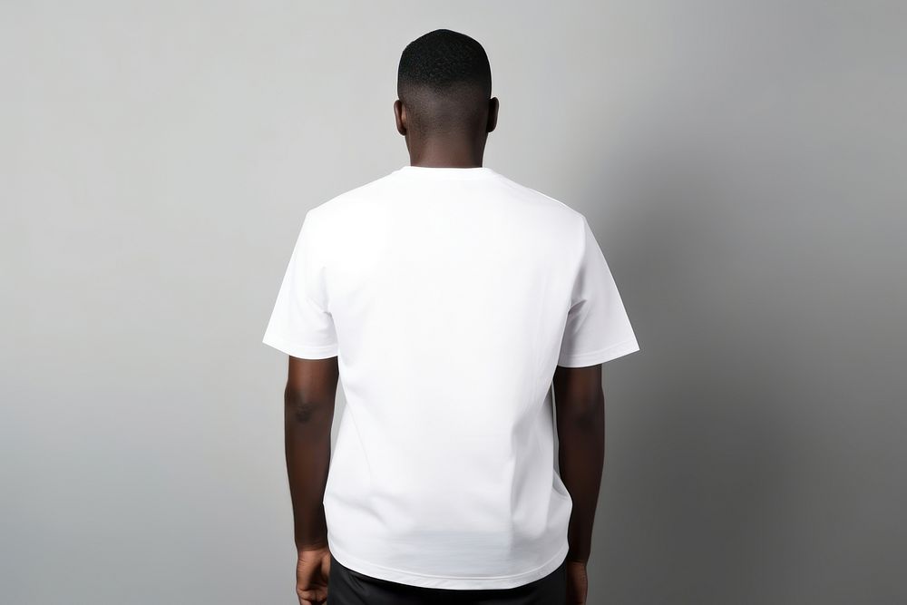 T-shirt apparel sleeve white. AI generated Image by rawpixel.