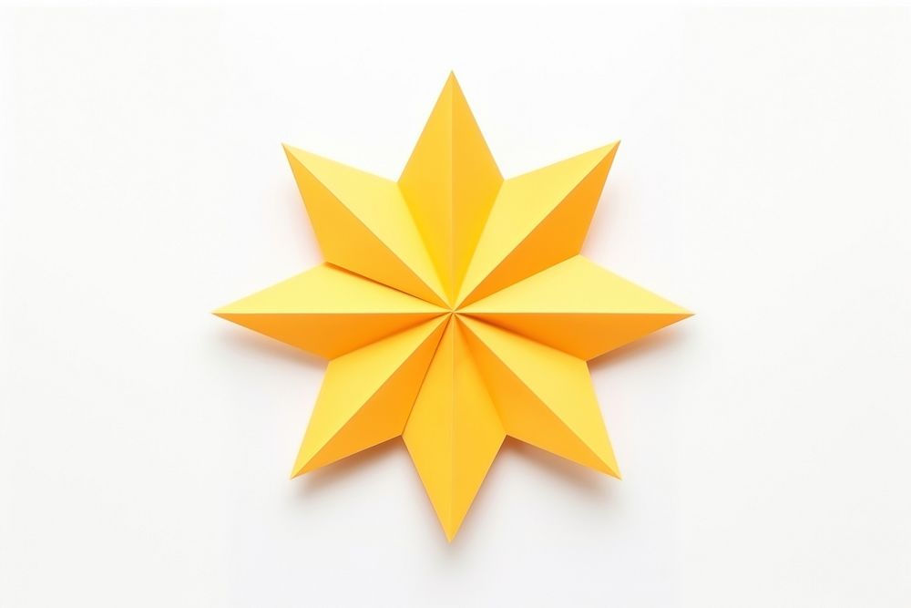 Origami white background simplicity creativity. AI generated Image by rawpixel.