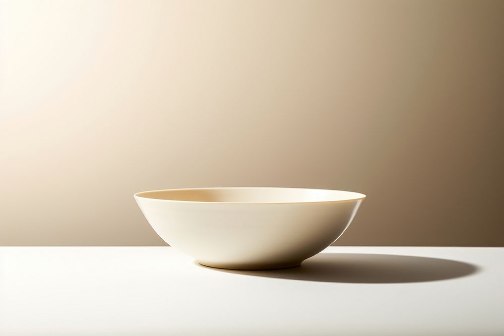 Bowl porcelain simplicity tableware. 