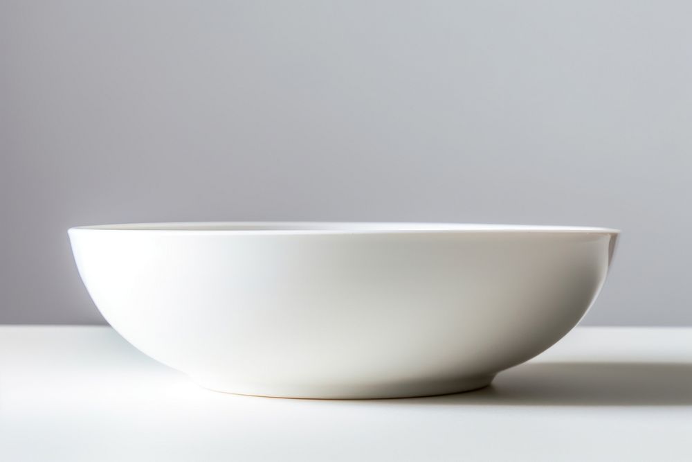 Bowl porcelain simplicity tableware. AI generated Image by rawpixel.