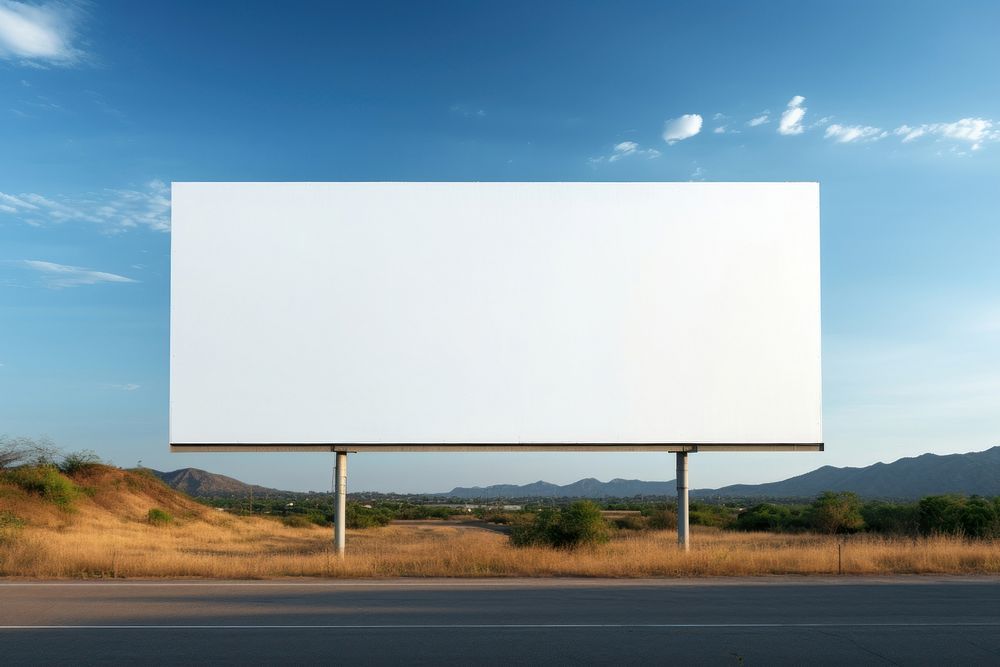 Billboard highway advertisement architecture. AI generated Image by rawpixel.
