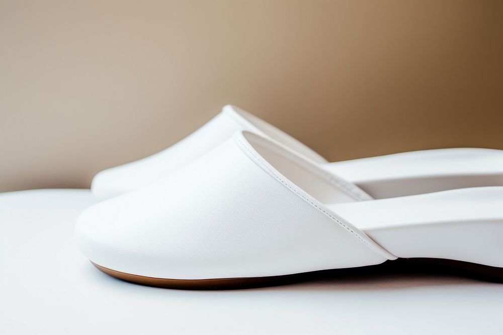 Footwear white shoe simplicity. 