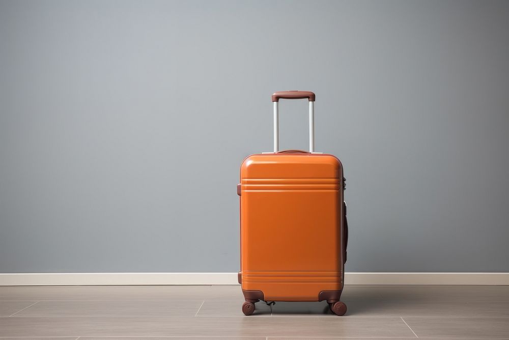 Suitcase luggage architecture briefcase. AI generated Image by rawpixel.
