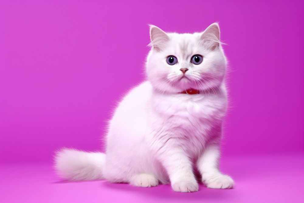 A cute munchkin cat animal mammal kitten. AI generated Image by rawpixel.