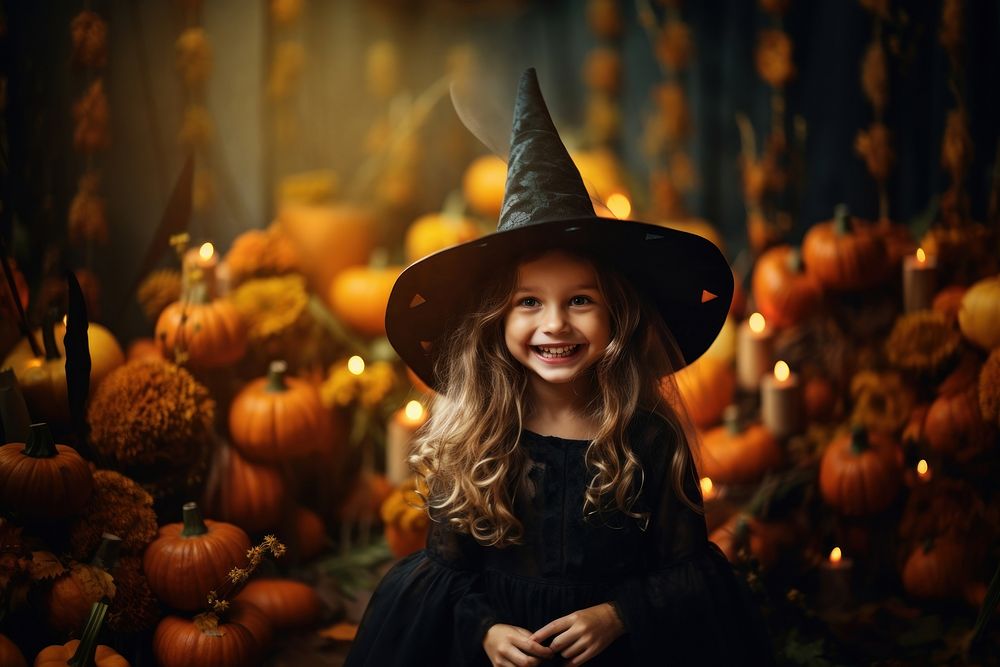 Halloween smiling adult cute. AI | Free Photo - rawpixel