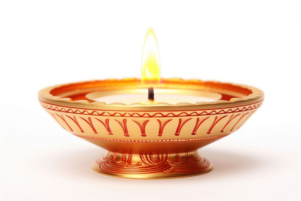Festival diwali fire white background. AI generated Image by rawpixel.