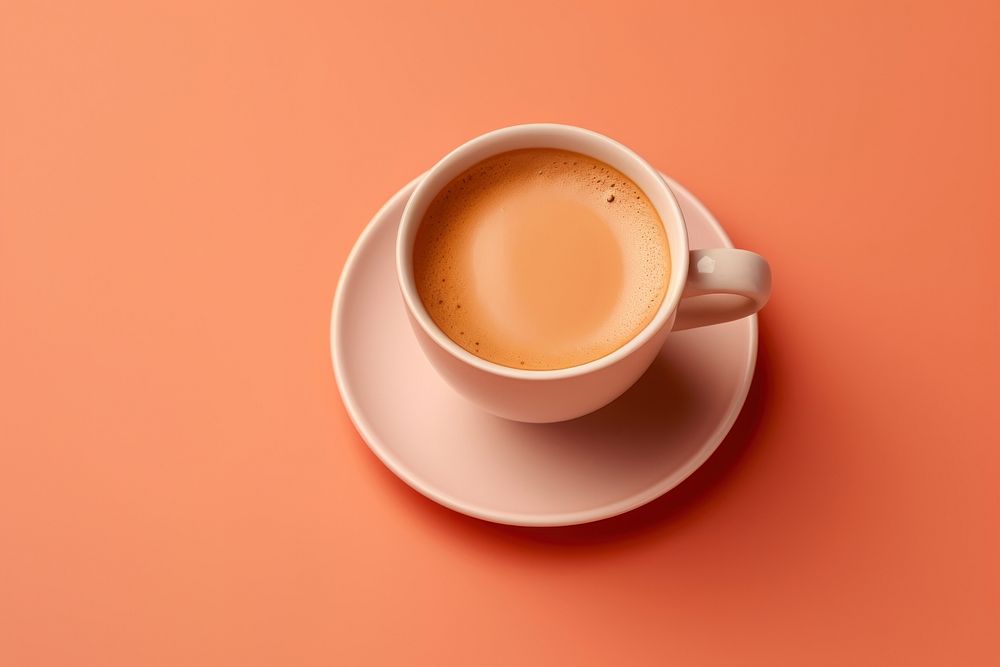Espresso coffee saucer drink. AI generated Image by rawpixel.