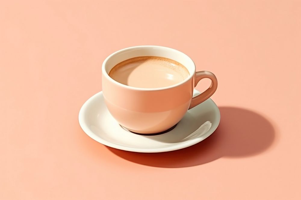 Coffee saucer drink tea. AI generated Image by rawpixel.