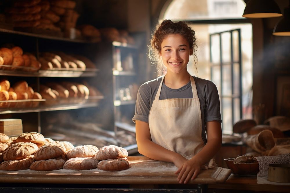 Bakery bread food entrepreneur. AI generated Image by rawpixel.