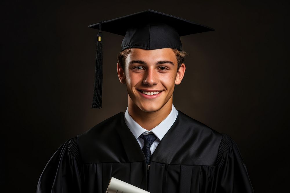 Graduation student adult intelligence. AI generated Image by rawpixel.
