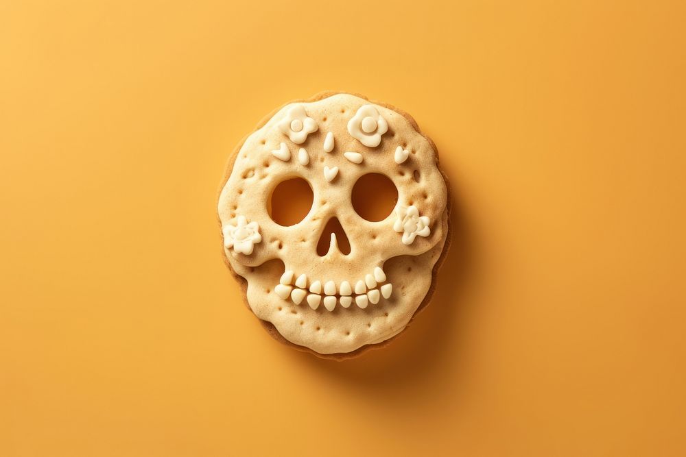 Cookie food anthropomorphic representation. AI generated Image by rawpixel.