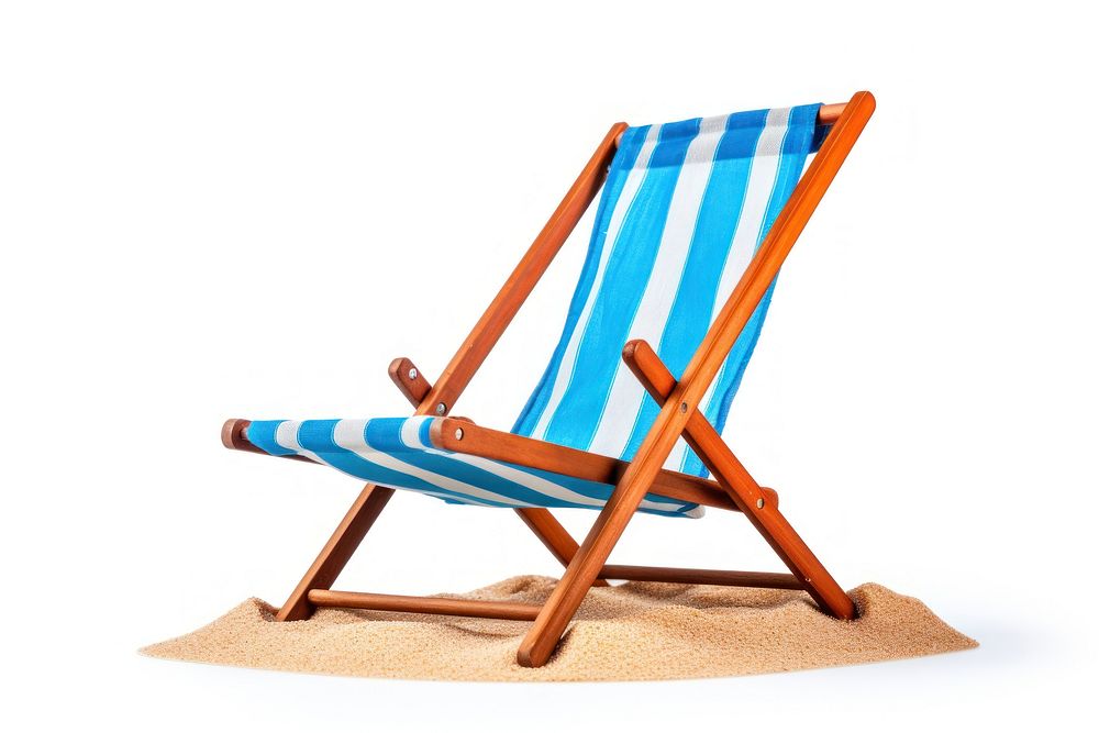 Chair furniture summer beach. AI generated Image by rawpixel.