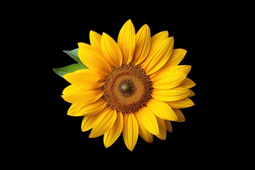 Sunflower petal plant inflorescence. AI generated Image by rawpixel.