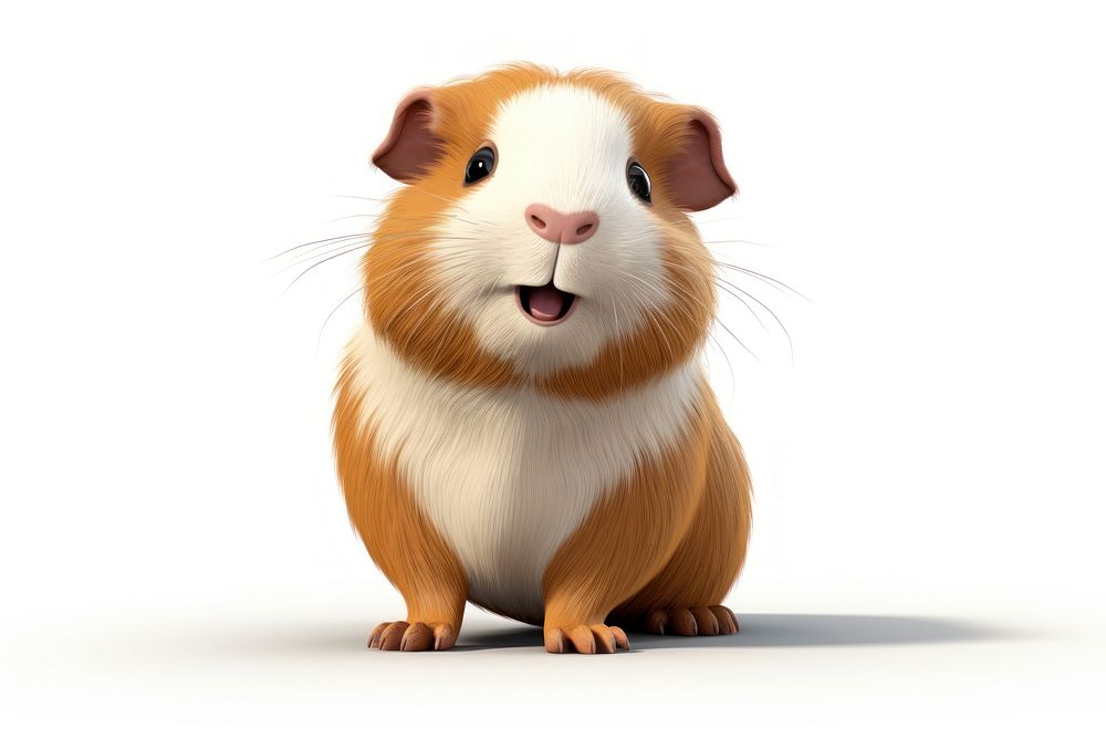 Hamster cartoon mammal animal. AI generated Image by rawpixel.