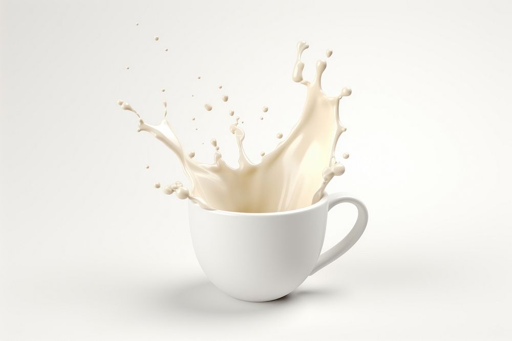 Drink milk mug cup. AI generated Image by rawpixel.