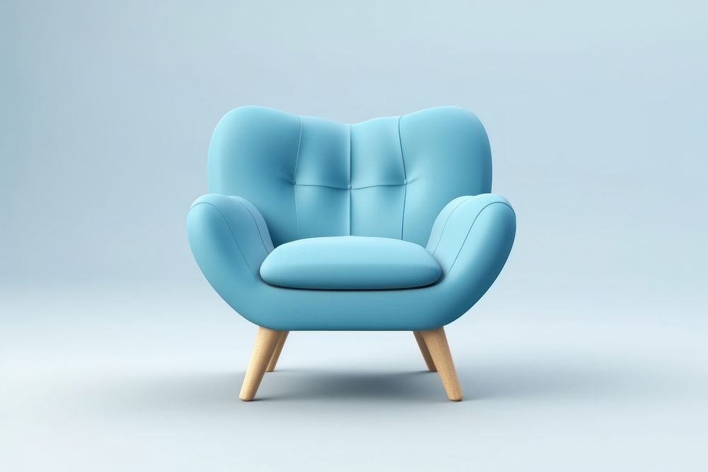 Chair furniture armchair comfortable. AI generated Image by rawpixel.