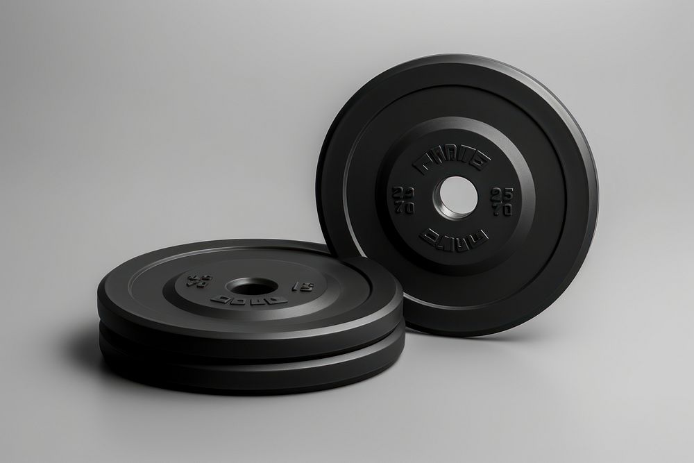 Weight sports black bodybuilding. AI generated Image by rawpixel.