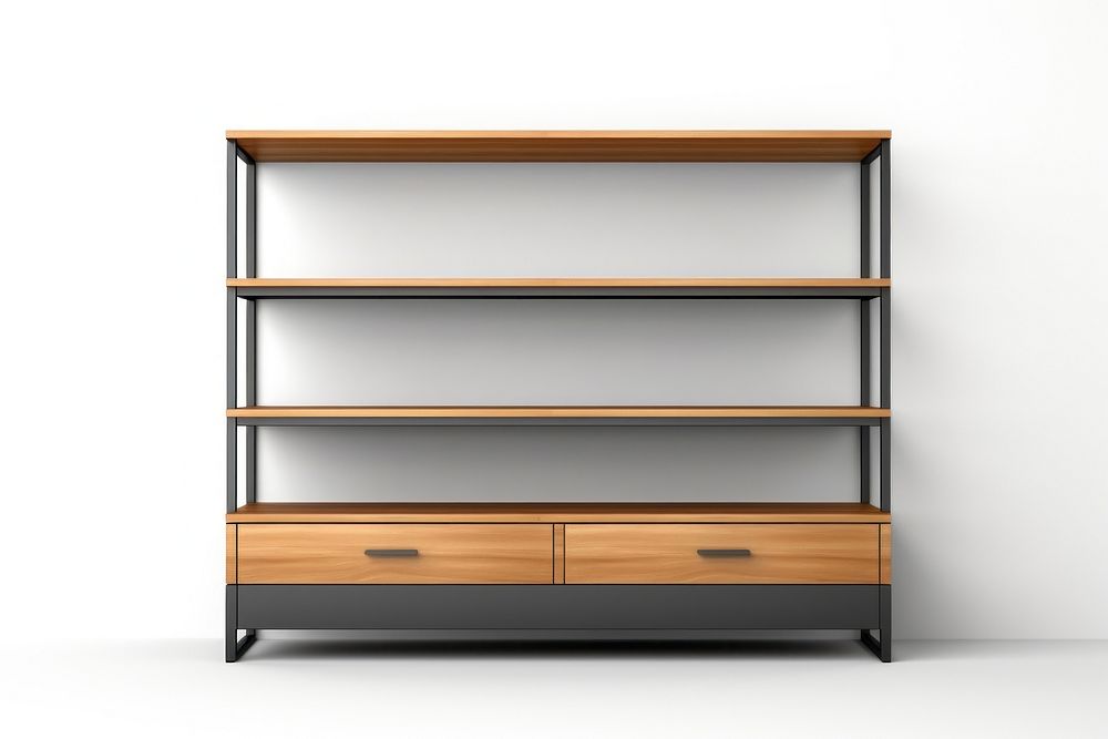 Furniture shelf sideboard cupboard. AI generated Image by rawpixel.